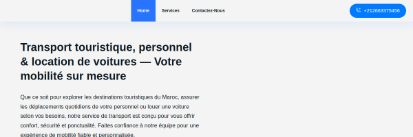 Earth-W — création application web sur mesure React, développeur web freelance Maroc